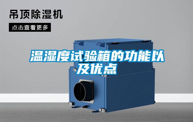 溫濕度試驗(yàn)箱的功能以及優(yōu)點(diǎn)