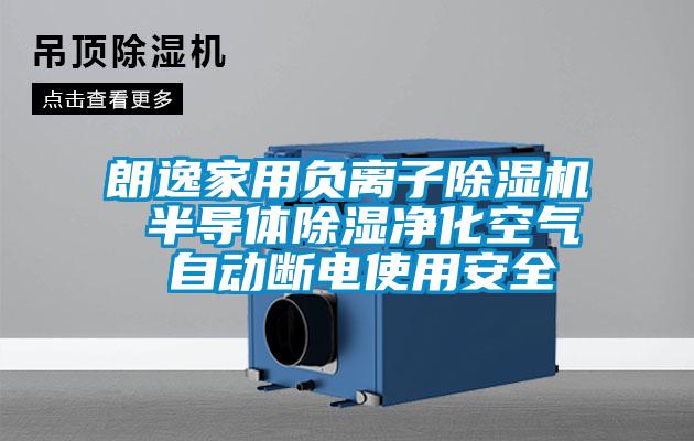 朗逸家用負(fù)離子除濕機(jī) 半導(dǎo)體除濕凈化空氣 自動斷電使用安全