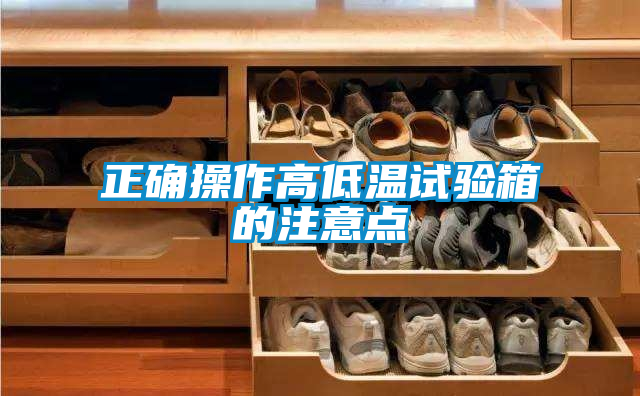 正確操作高低溫試驗(yàn)箱的注意點(diǎn)