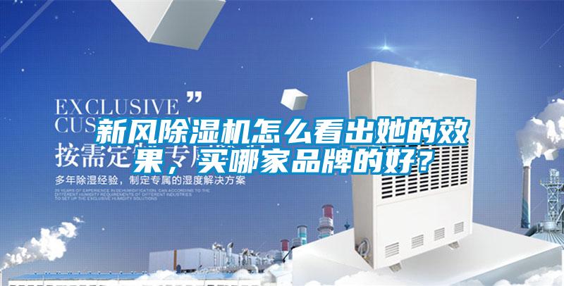 新風(fēng)除濕機(jī)怎么看出她的效果，買哪家品牌的好？