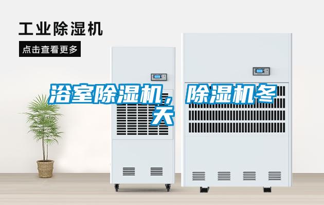 浴室除濕機，除濕機冬天