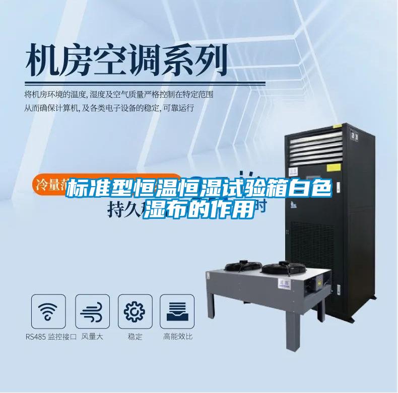 標準型恒溫恒濕試驗箱白色濕布的作用