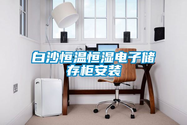 白沙恒溫恒濕電子儲(chǔ)存柜安裝