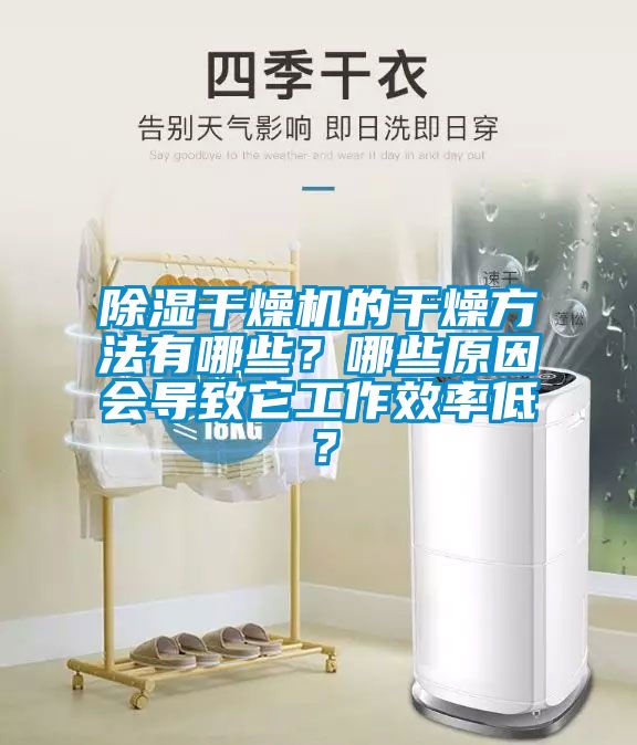 除濕干燥機(jī)的干燥方法有哪些？哪些原因會(huì)導(dǎo)致它工作效率低？